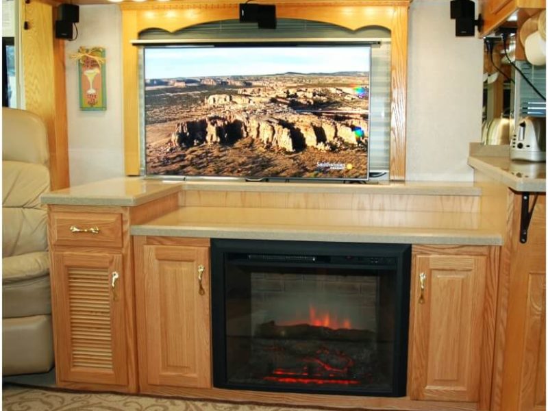 The Televator TV Cabinet - RV Wood Design