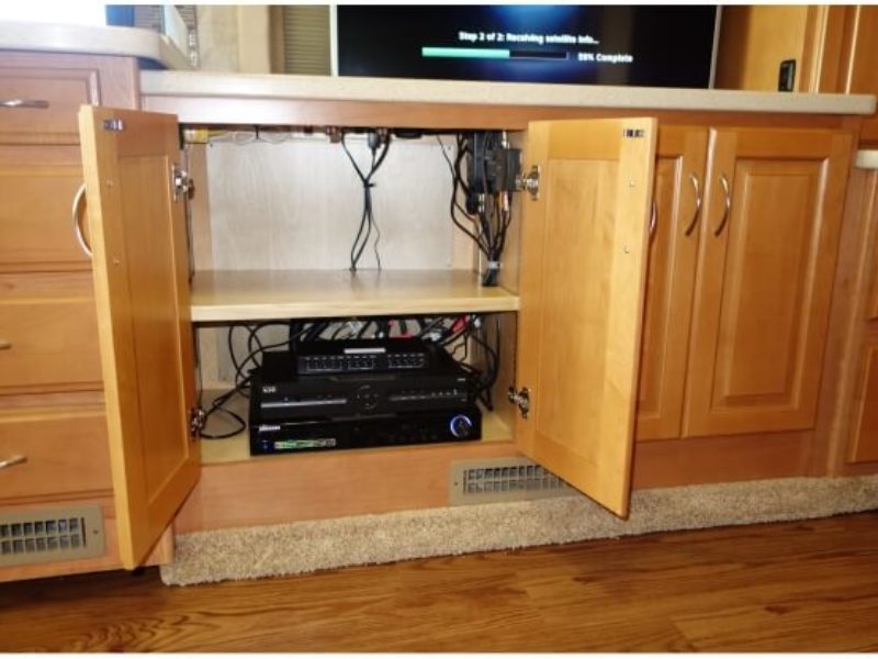 The Televator TV Cabinet - RV Wood Design